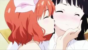Hentai Yuri Lesbian Kiss - Yuri anime kiss porn videos & sex movies - XXXi.PORN