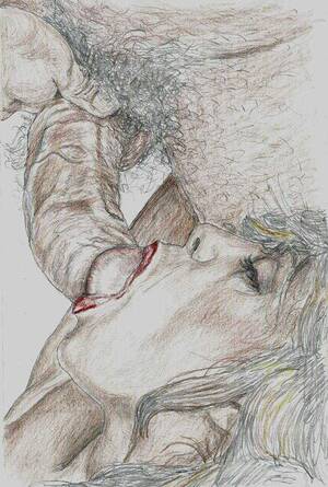 Erotic Lesbian Art Drawing Pencil - Pornographic pencil drawings - 78 photo