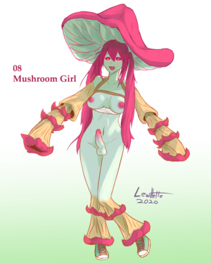 Mushroom Girl Porn - Mushroom Girl by lewdlette on Newgrounds