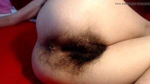 extreme hairy anal - Extremely hairy pussy and asshole