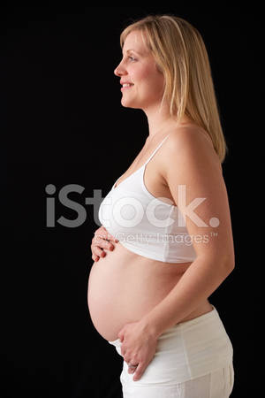 5 months pregnant girl porn - Portrait Of 5 months Pregnant Woman Wearing White