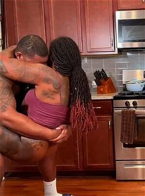 Black Couple In Kitchen - Watch Freaky Kitchen - Booty, Kitchen, Bbw Porn - SpankBang