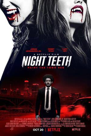 Debby Ryan Ass Porn - Here's the official poster for NIGHT TEETH. An upcoming movie about a human  who gets stuck with two bloodsucking demons during a crazy night of  partying and violence. Oh, and there's also