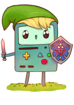 Adventure Time Bmo Fan Art Porn - Bmo dressed as Link from Legend of Zelda. Adventure Time ...
