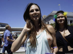 big nipple tit nip slip - 