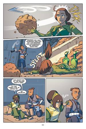 Avatar The Last Airbender Porn Comics Guards - I'm starting to think that, at this point, Sokka knows that Toph has a  small crush on him : r/TheLastAirbender