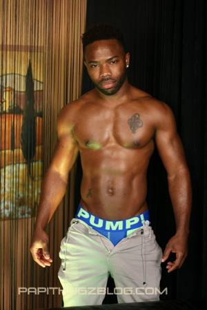 Black Porn Actor - black gay porn stars Red and Bamm Bamm together #bigbulge #blackgay
