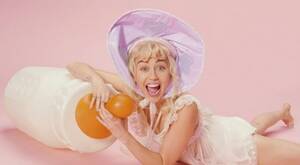Miley Cyrus Diaper Porn - Miley Cyrus dresses up as adult baby in freaky new video | Dazed