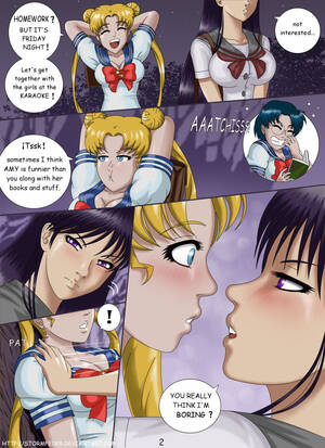 lesbian sailor moon porn - Moonlight Temptations- StormFeder (Sailor Moon) Â» Porn Comics Galleries