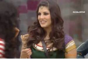 Inde Porn Star - Sunny Leone in Indian Big Brother