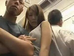 molested train - Busty Japanese Woman Molested on Subway | AREA51.PORN