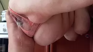 fat cum filled pussy - fucking a fat girlfriend with a big juicy fleshy pussy and filling her with  cum | xHamster