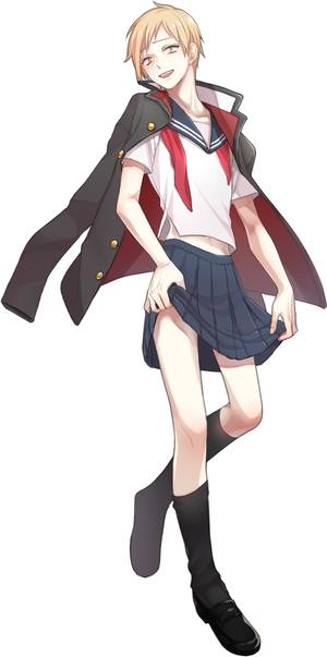 hentai upskirt lifts skirt - Tags: Anime, Knee High Socks, Upskirt, Coat Over Shoulders, Pleated Skirt