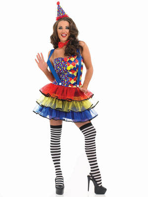Cute Clown Girl Sexy - Adult Sexy Clown Costume Â· VIEW FULL IMAGE