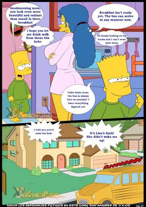 Marge And Bart Porn - marge Bart cartoon porn simpson and