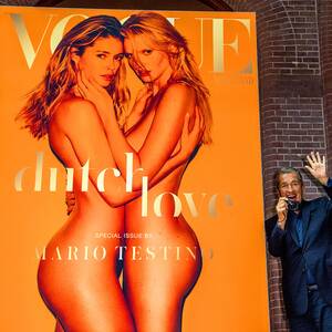 Doutzen Kroes Porn - Doutzen Kroes & Lara Stone naked for Vogue Netherlands Cover | Glamour UK