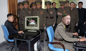 North Korean Army Porn - North Korea propaganda sites hacked by Anonymous.