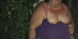 fat flashing boobs - Smoking Fat Girl Flashes Boobs Outside HD SEX Porn Video 1:22