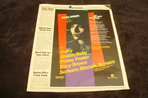 New Foxy Brown Sex Tape - PAM GRIER in FOXY BROWN, SCREAM BLACULA SCREAM, COFFY ad \