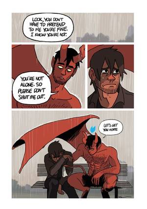 Gay Devil Porn Comics - You Are Not Alone I may not be able to fix you; but I'