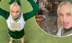 Mary Elizabeth Winstead Cheerleader Porn - Rebel Wilson transforms into a cheerleader in new trailer for Senior Year |  Daily Mail Online