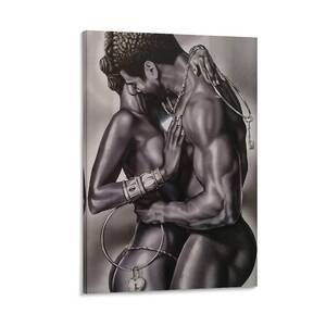 interracial couple sex art - Amazon.com: Sexy Poster Porn Posters Sex Decor Posters Art Black And White Art  Couple Two Men Room Decor Wall Canvas Painting Posters And Prints Wall Art  Pictures for Living Room Bedroom Decor
