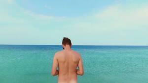 nude beach ass videos - Vacation man nudist beach. Buttocks nude ass. Naked body bum butt sea.  Nudism. â€” Stock Video Â© sibrapid #462365000