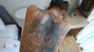 Asian Girl Fucked Back Tattoo - I fucked a shaved asian girl with tattoos and a big ass - XNXX.COM