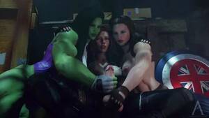 3d hulk sex cartoon - She-Hulk, Widow And Carter - 3D Porn / 3Dãƒãƒ«ãƒŽ watch online or download