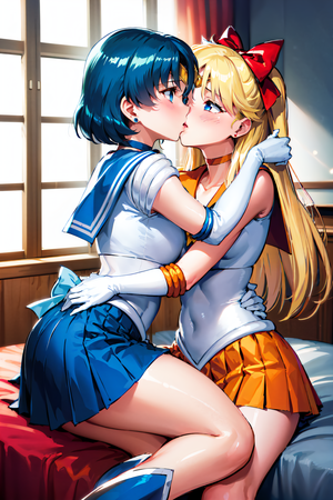 lesbian sailor moon porn - Rule34 - If it exists, there is porn of it / ami mizuno, minako aino, sailor  mercury, sailor venus / 7840442
