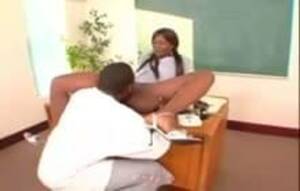 Mature Black Anal Teacher - Ebony MILF Teacher Anal With Student : XXXBunker.com Porn Tube