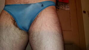 cum in my blue panties - Pre cum in my blue panties | xHamster