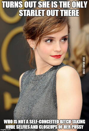 Emma Watson Nude Porn Caption - Say what you want about Emma Watson... - 9GAG