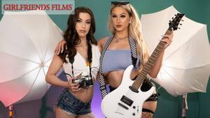 lesbian guitar - Busty Rockstar Skylar Vox Seduced by Lesbian Photographer -  GirlfriendsFilms - Pornhub.com