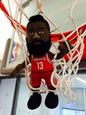 Nba Cartoon Porn - James Harden and the fluffy beard makes a great gift for fans & pets of all  ages!