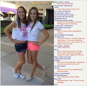 Lesbian Blackmail Caption Porn - Find this Pin and more on caption by jenfan305.