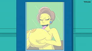 Bart Simpson Aunt Sex - The Simpsons Porn : Edna's Classroom - XVIDEOS.COM