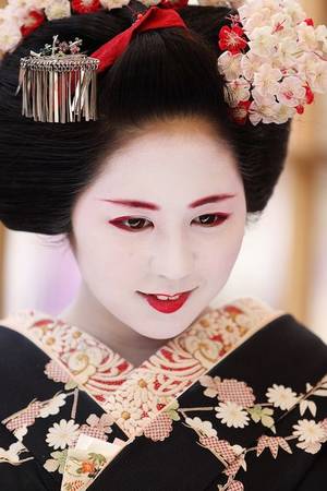 geisha hana - Faces of Japan - Kyoto