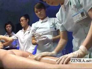 japanese nurse examining patient - Bizarre Japanese Medical Exam With Nude Female Patient : XXXBunker.com Porn  Tube