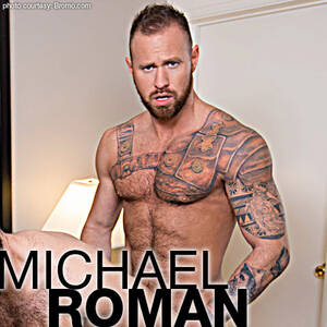 Gay Tattooed Porn Stars - Michael Roman | Handsome Masculine Tattooed American Gay Porn Star |  smutjunkies Gay Porn Star Male Model Directory