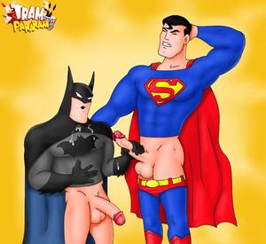 Batman Gay Porn Hardcore - Brave superheroes Batman and Superman going gay | Tram Pararam Cartoon Porn