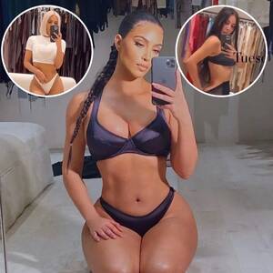 Kardashian Porn Clit - Kim Kardashian's Underwear Photos: Sexiest Bra, Panty Pictures | Life &  Style