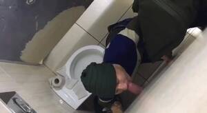 Gloryhole Bathroom Porn - Gloryhole in public restroom - ThisVid.com