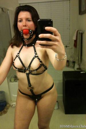 Mature Ball Gag - Submissive Woman With Ball Gag In Her Mouth Taking BDSM Selfie | SexPin.net  â€“ Free Porn Pics and Sex Videos