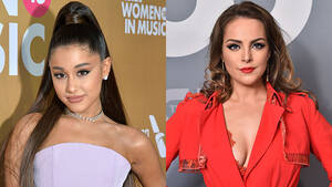 Elizabeth Gillies And Ariana Grande Porn - Ariana Grande & Liz Gillies Performance: 'Victorious' Stars Reunite â€“  Hollywood Life