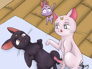 Cat Sailor Moon Porn - Rule 34 - artemis (sailor moon) bishoujo senshi sailor moon cat caught in  the act diana (sailor moon) feral feral on feral imminent sex kyoko410 luna  (sailor moon) nipples penis pussy | 3611446