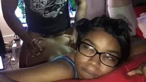 Nerdy Black Girl Mom Porn - Nerdy ebony teen gets bent over the sofa and pounded by her boyfriend