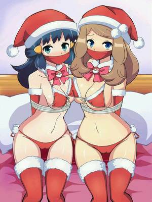 cartoon anaconda porn - Dawn and Serena about to give you your Christmas present - Hentai - - Cartoon  Porn - Adult Comics