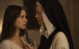 forced lesbian hidden cam - Paul Verhoeven Lesbian Nuns Sex Movie 'Benedetta' Premieres at Cannes