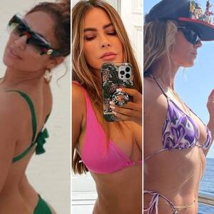 fantastic nude beach - Celebrity Bikini Pictures: A-Listers Over 40 Who Look Amazing! | Life &  Style